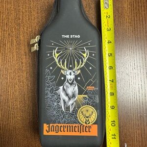 Jägermeister Black and Orange Bottle Case